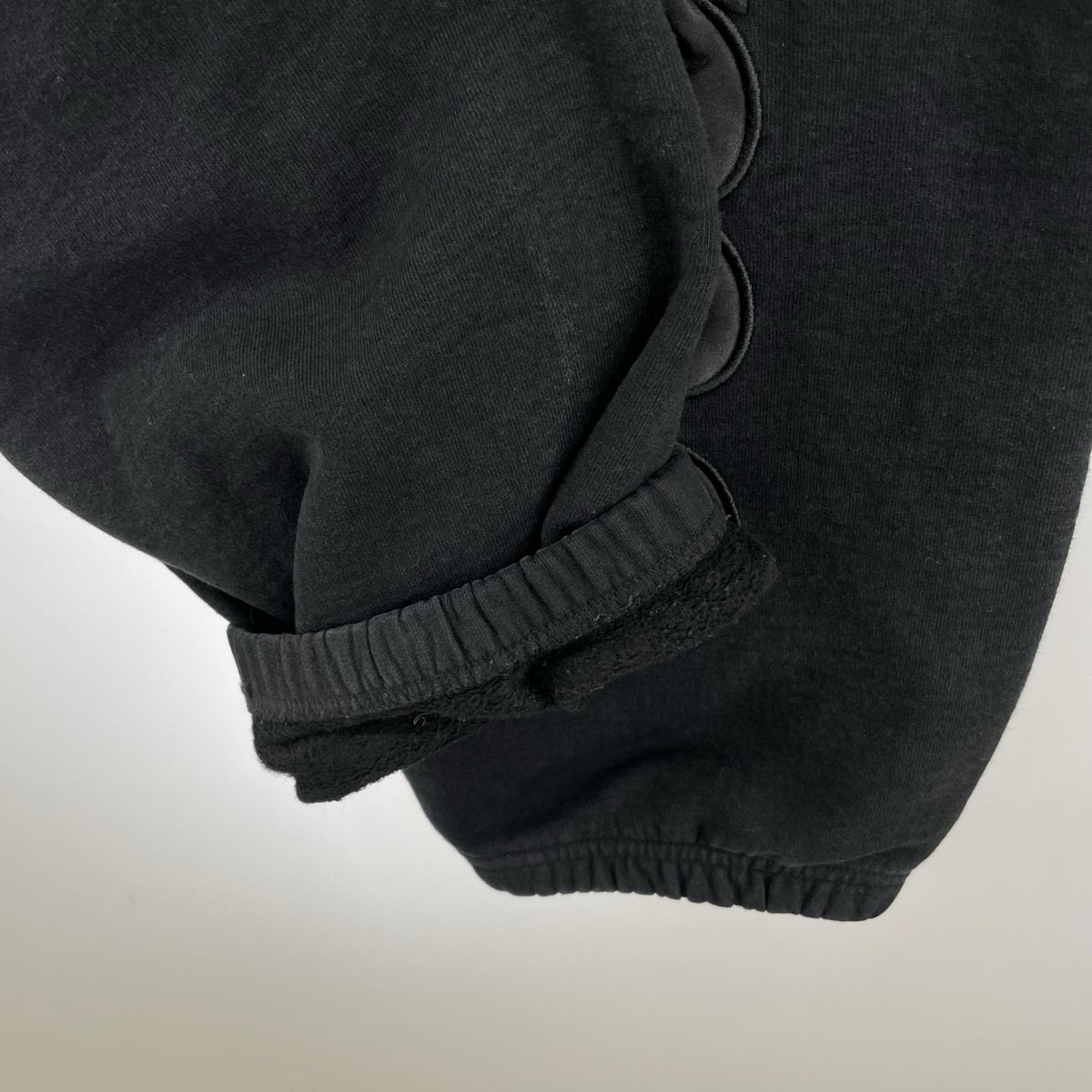 パンツ 25AWSatin Applique Sweatpant/L/ﾌﾞﾗｯｸ L ブラック