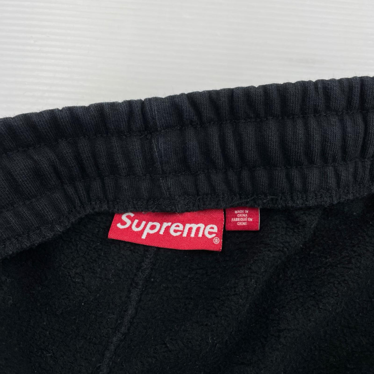 パンツ 25AWSatin Applique Sweatpant/L/ﾌﾞﾗｯｸ L ブラック