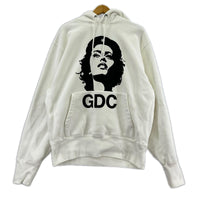 パーカー ｘGDC REBEL GIRL HOODIE L ホワイト