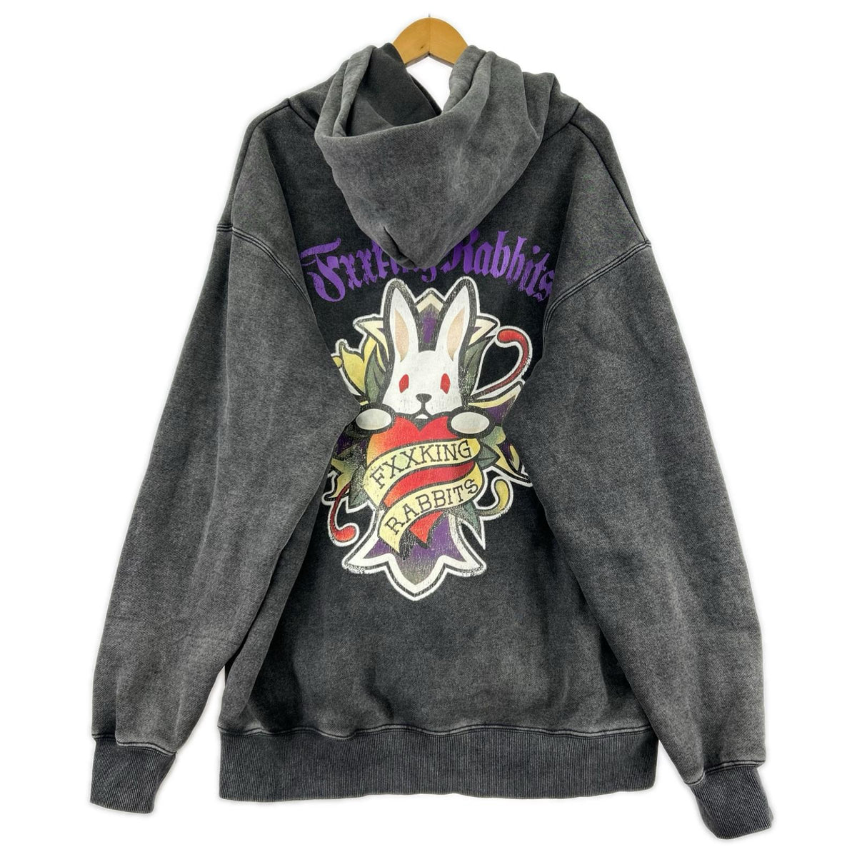 パーカー 撫子 Fxxking Rabhits Hoodie ブラック