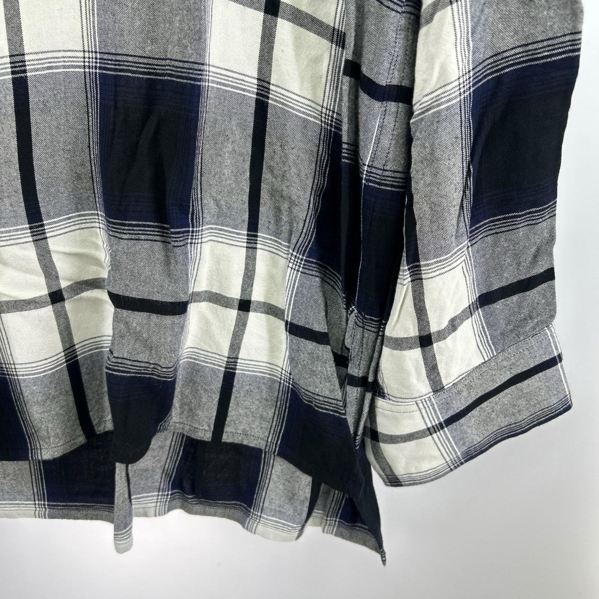 長袖シャツ Afiit 25SS CHECK SHIRT BLUE ﾚｰﾖﾝｵｰﾌﾟﾝｶﾗｰｼｬﾂ 2 紺 2 ネイビー
