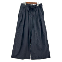 パンツ Sillage baggy trousers F 紺 ネイビー
