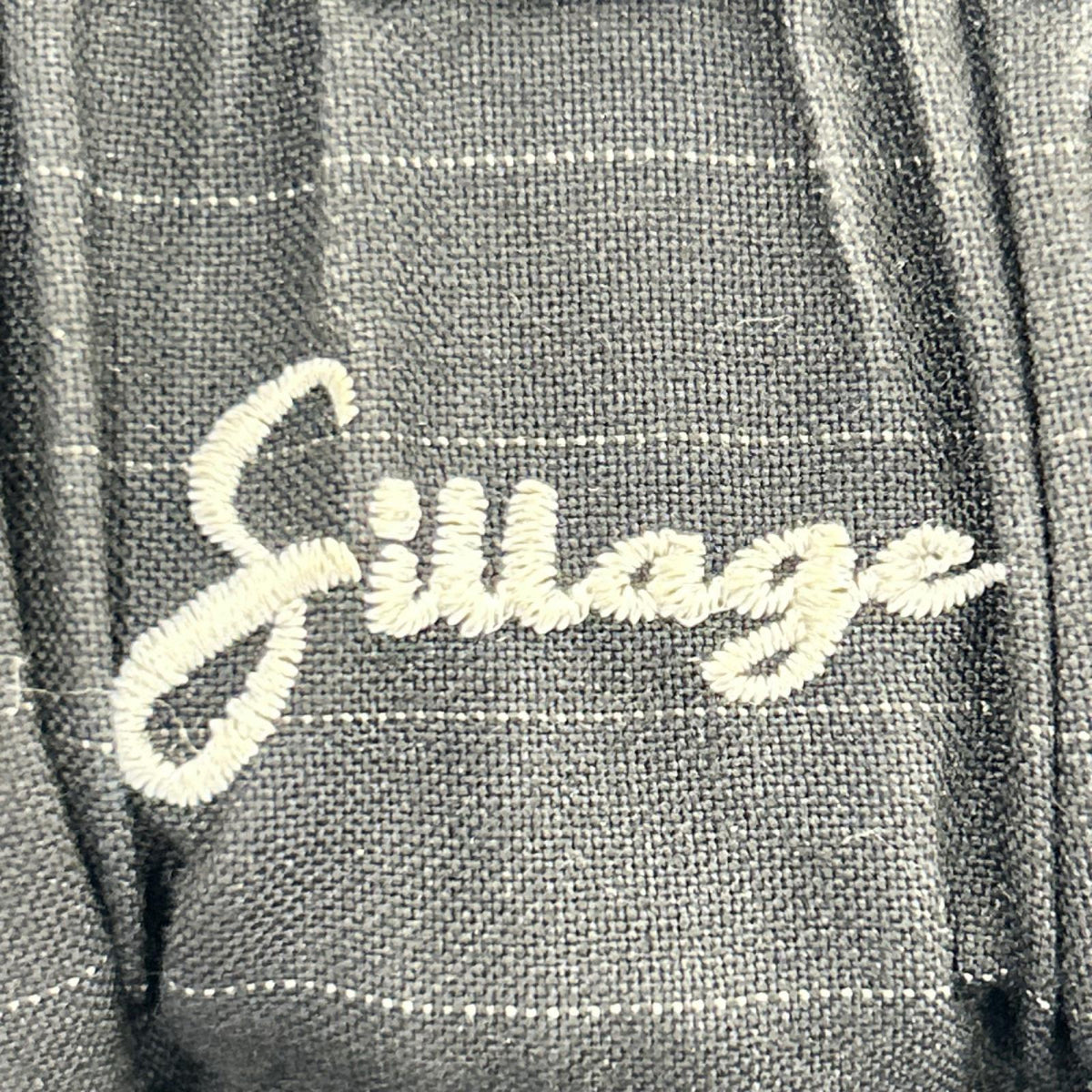 パンツ Sillage baggy trousers F 紺 ネイビー