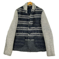 ジャケット KNIT JACKET/ｻｲｽﾞ50 50 ネイビー