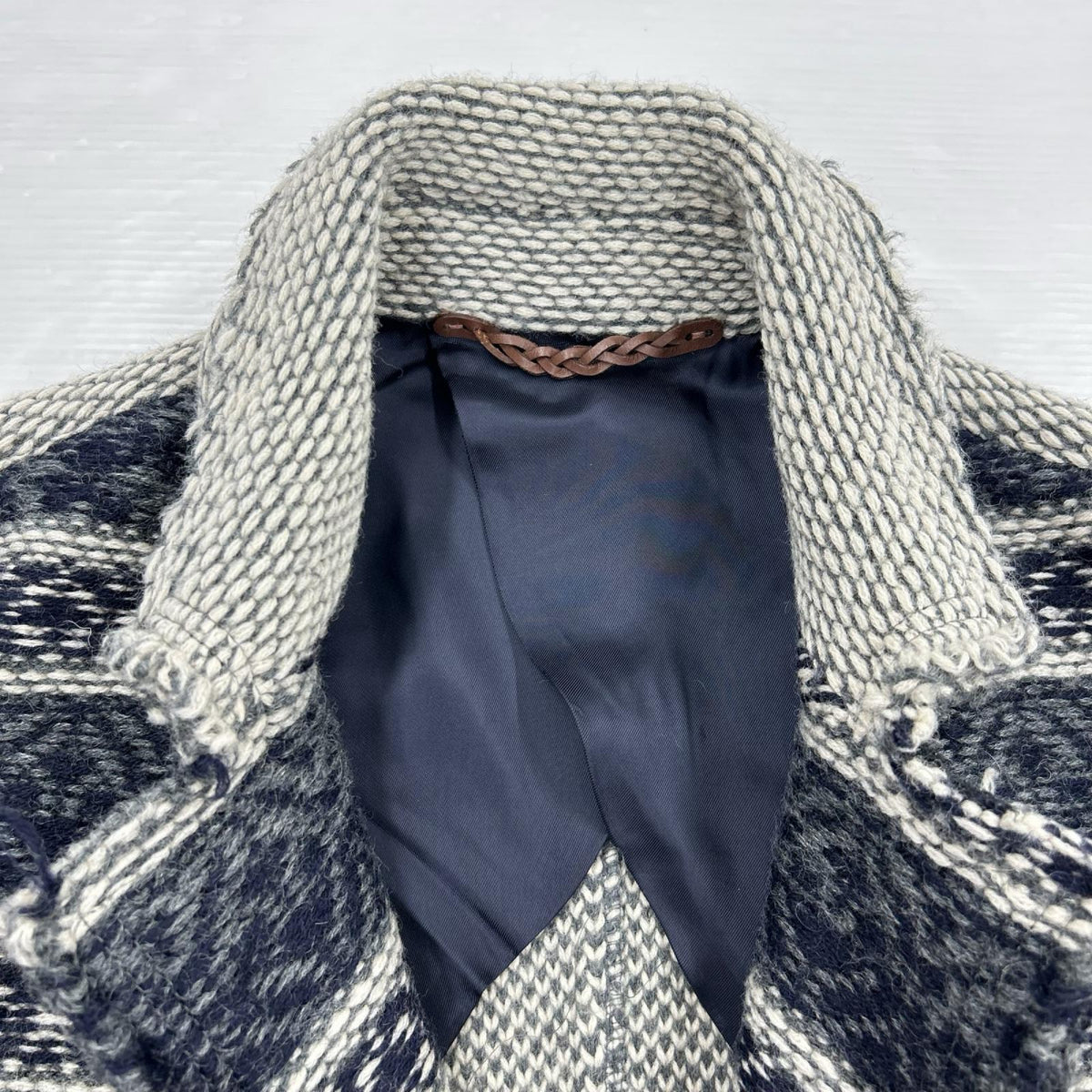 ジャケット KNIT JACKET/ｻｲｽﾞ50 50 ネイビー