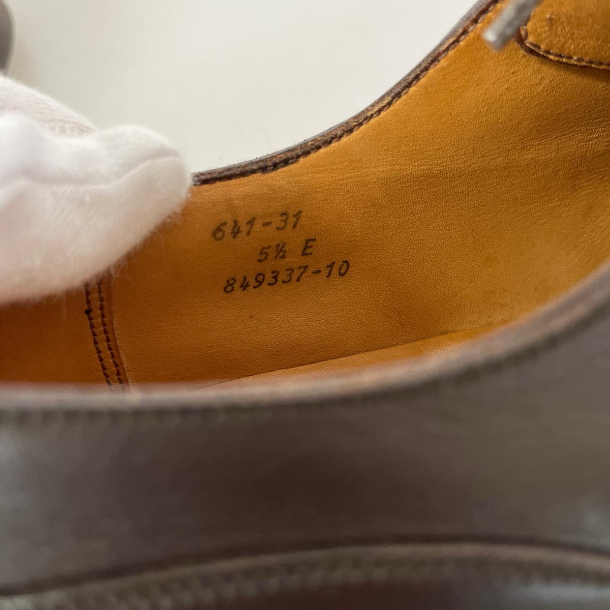 シューズ J.M. WESTON ｺﾞﾙﾌﾀﾞｰﾋﾞｰ 641-31 5.5E 茶 ブラウン