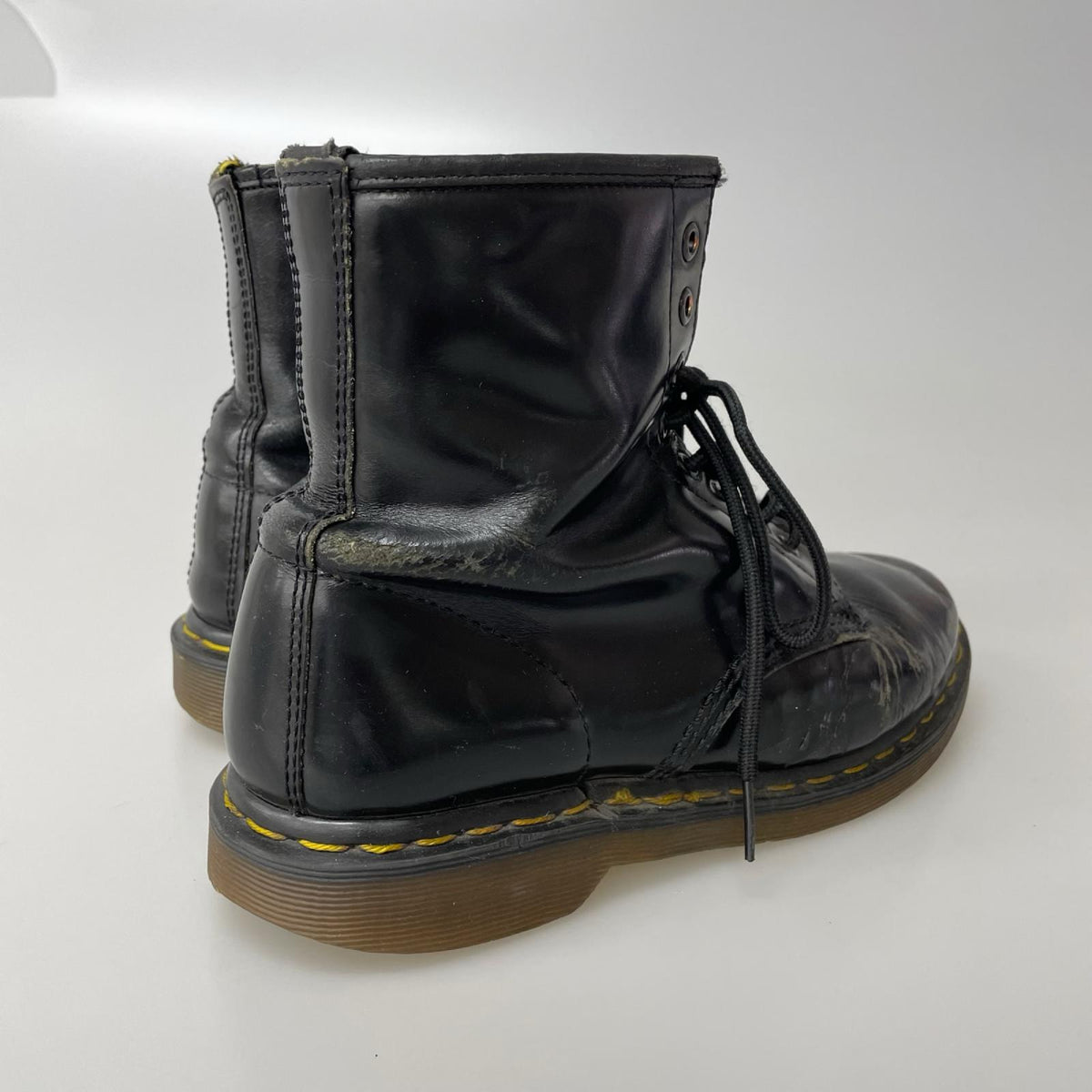 ブーツ 8hole Lace-up Boots UK8 BLK ブラック