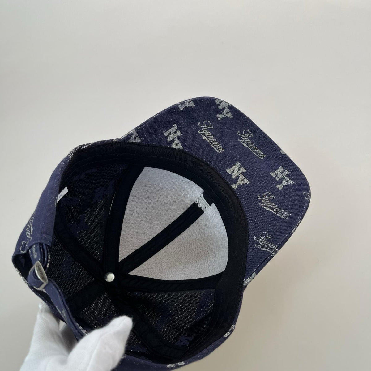 キャップ MONOGRAM NY 6 PANEL CAP NAVY ネイビー