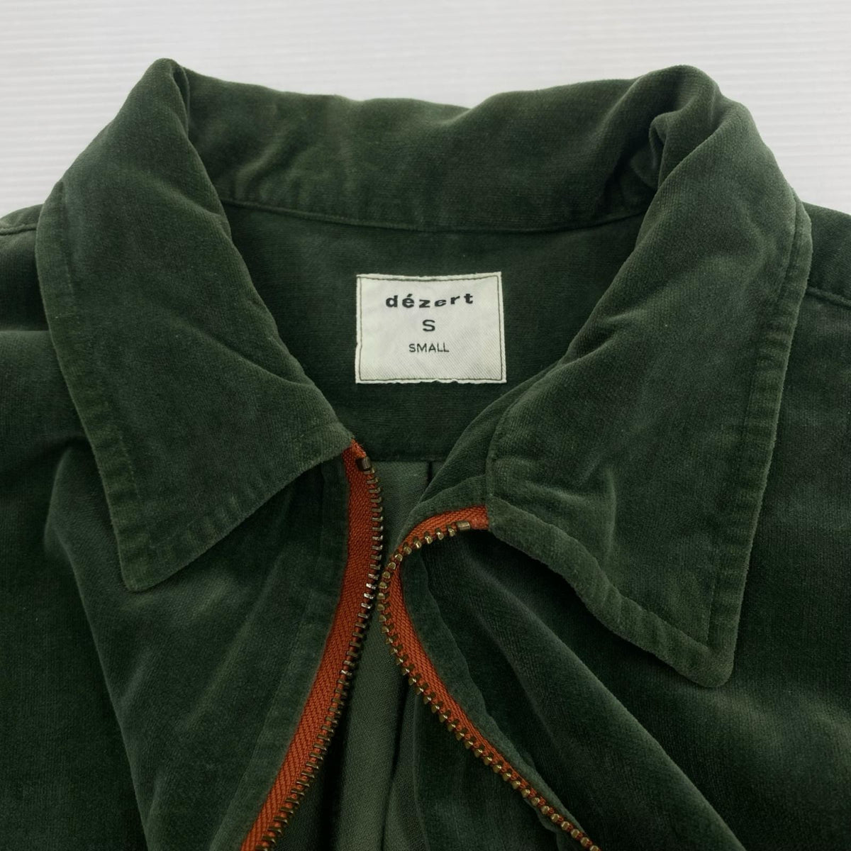 ジャケット dezert ﾍﾞﾛｱｼﾞｯﾌﾟｼﾞｬｹｯﾄ S 緑 S グリーン