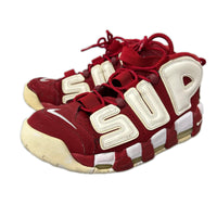スニーカー ×Supreme Air More Uptempo 28.5cm (US10 1/2 UK10 EU47) レッド