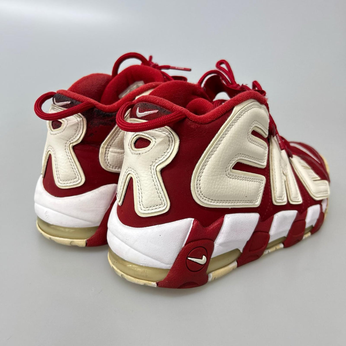 スニーカー ×Supreme Air More Uptempo 28.5cm (US10 1/2 UK10 EU47) レッド