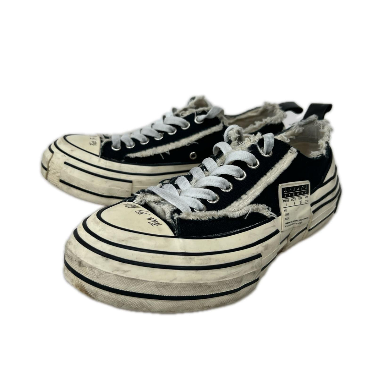スニーカー VESSEL ｷｬﾝﾊﾞｽ 25.0cm 25cm (US7 UK6 1/2 EU40)