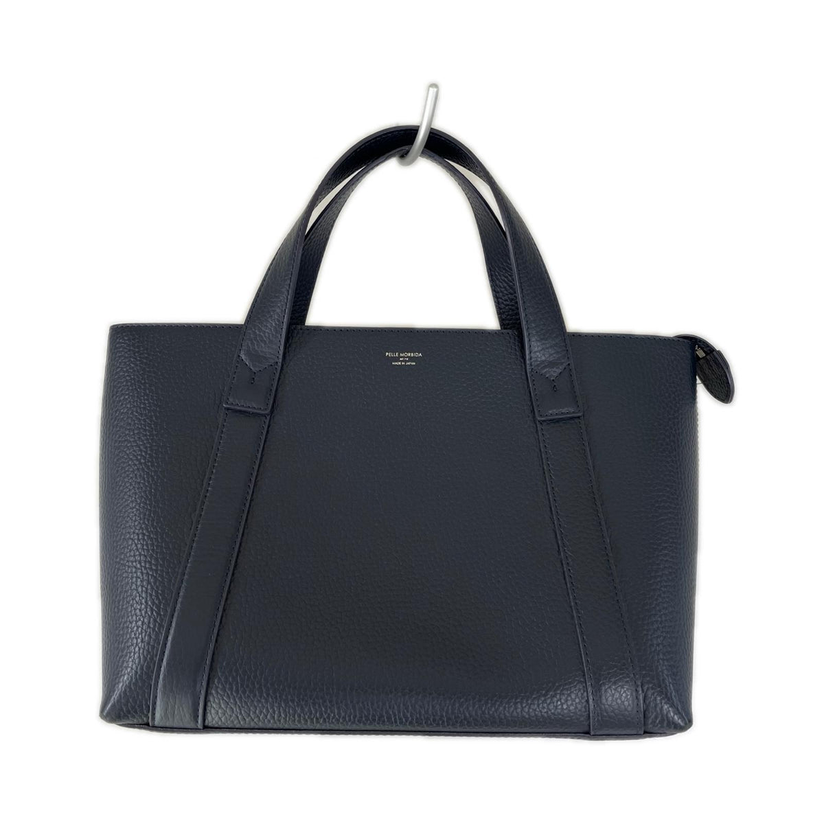 ハンドバッグ pelle morbida ﾈｲﾋﾞｰ ネイビー
