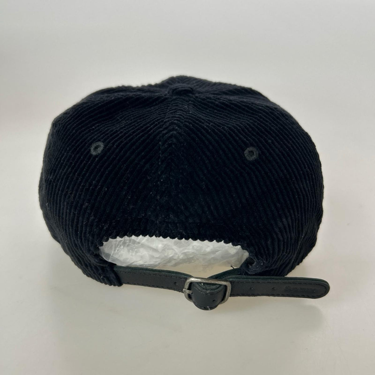 キャップ Supreme Corduroy Compact Logo 6-Panel Cap 黒 ブラック