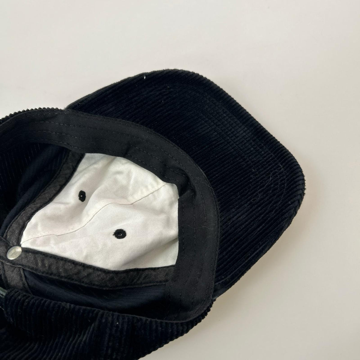 キャップ Supreme Corduroy Compact Logo 6-Panel Cap 黒 ブラック