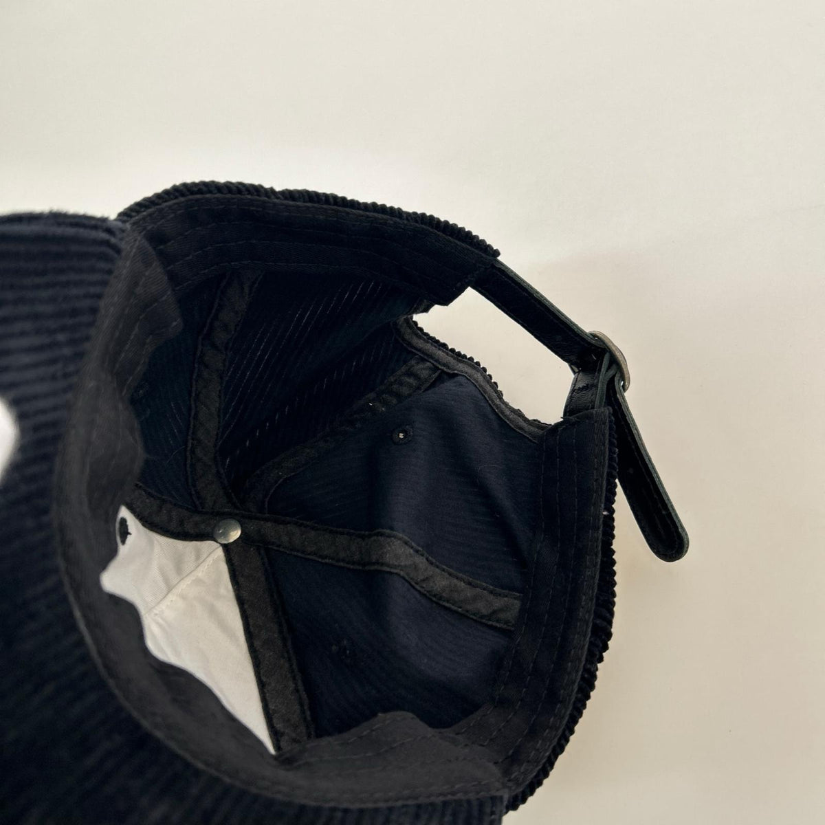 キャップ Supreme Corduroy Compact Logo 6-Panel Cap 黒 ブラック