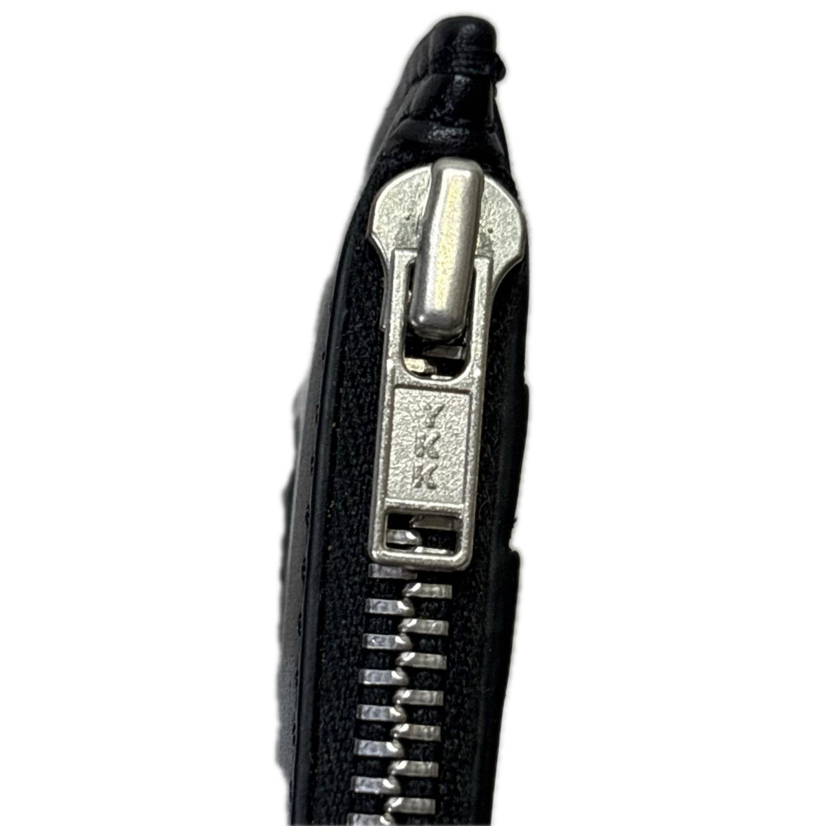 コンパクトウォレット Supreme Leather Zip Card Holder "Black" ブラック