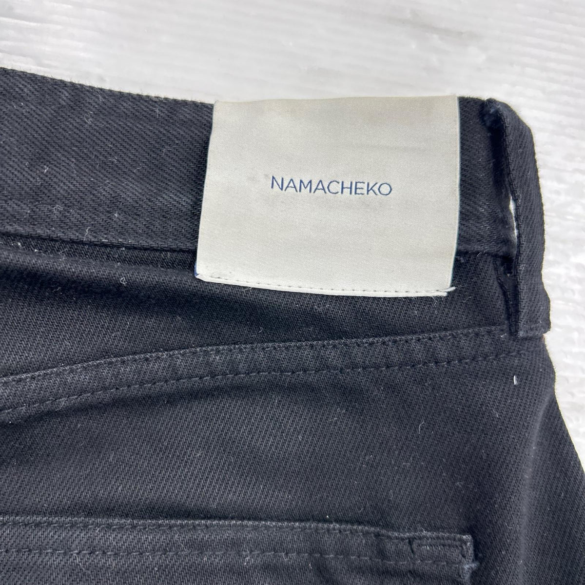デニムパンツ 21SS DENIM TROUSER BLK M ブラック