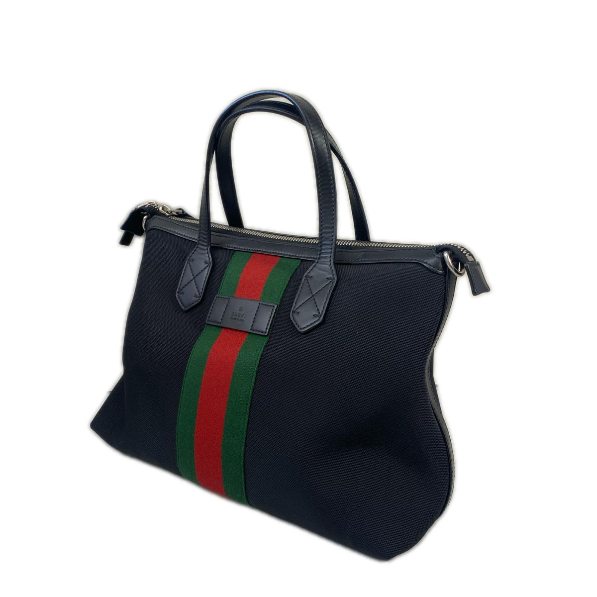 GUCCI/キャンバス レザー/シェリー/トートバッグ 630923