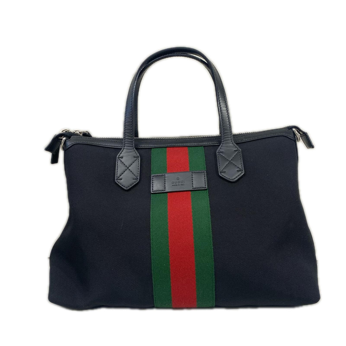 GUCCI/キャンバス レザー/シェリー/トートバッグ 630923