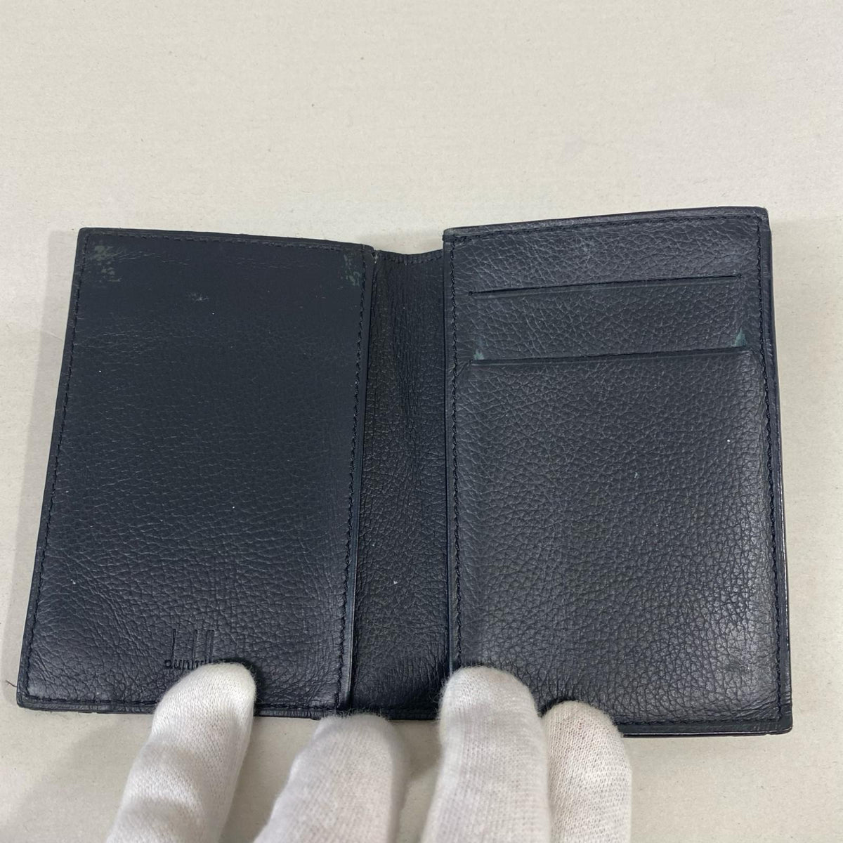 名刺入れ ﾚｻﾞｰ 黒