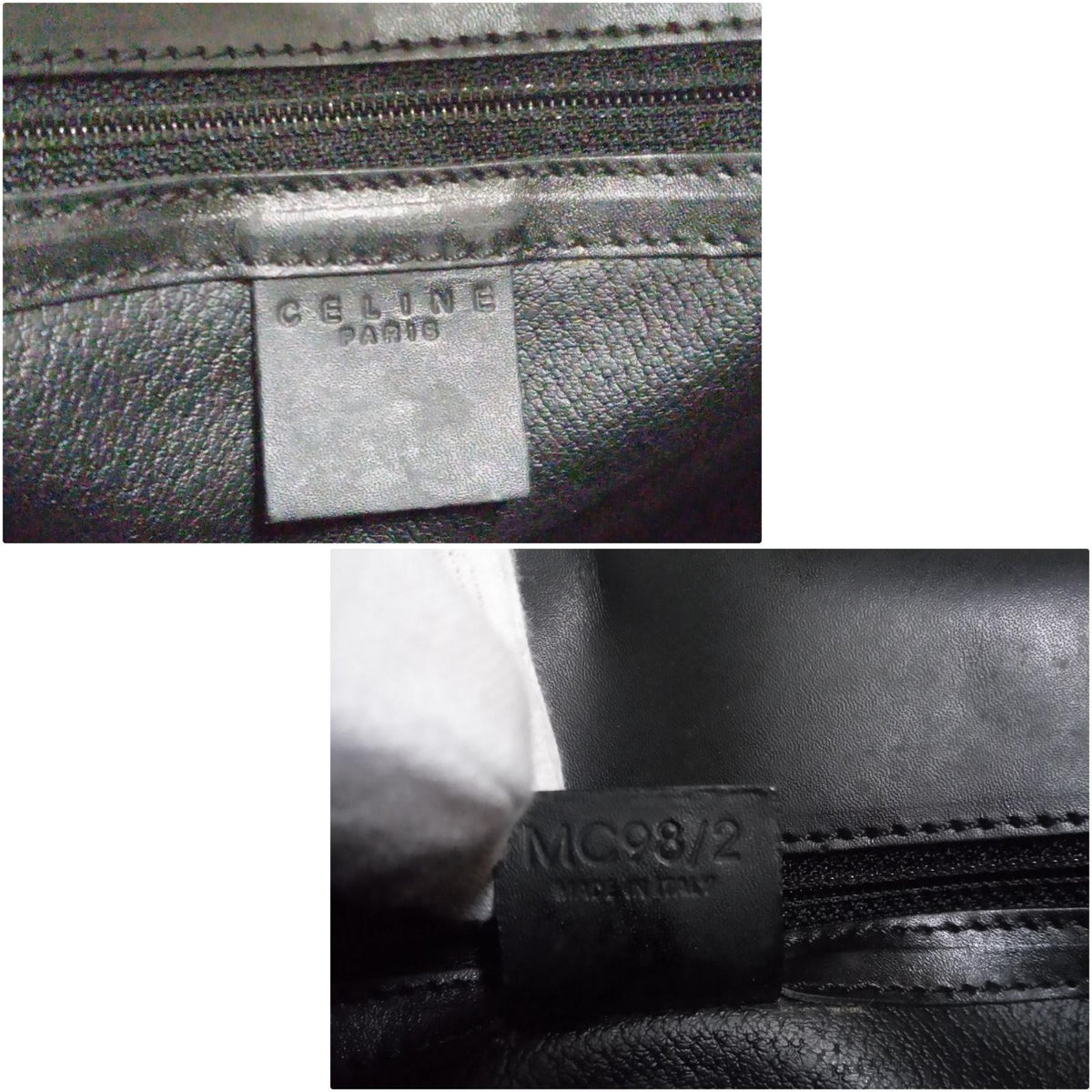 CELINE ﾏｶﾀﾞﾑ柄 ｻｰｸﾙﾛｺﾞ ｼｮﾙﾀﾞｰﾊﾞｯｸﾞ