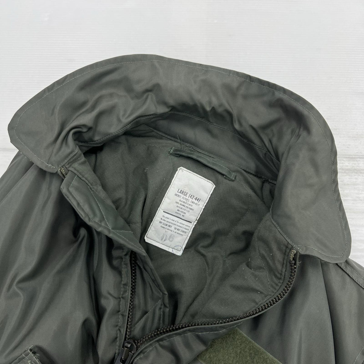 ジャケット CWU-45/P 92年製 L L グリーン