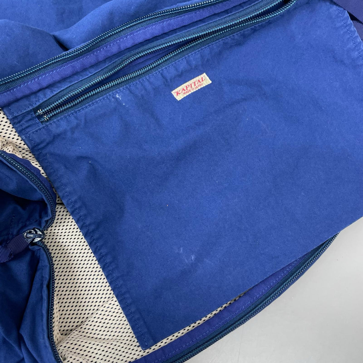 ショルダーバッグ 高密度OX TRANSIT スナフキンバッグ ブルー