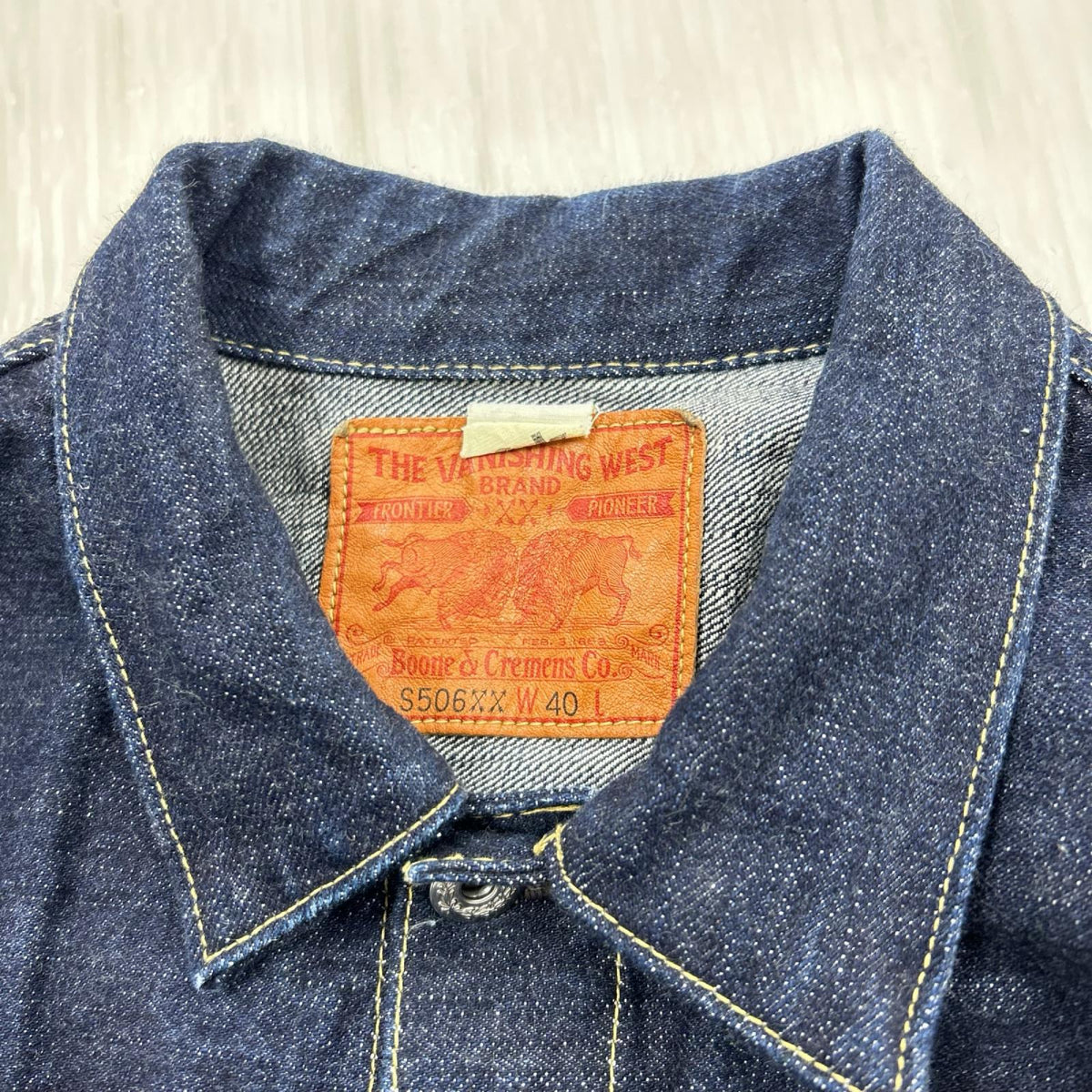デニムジャケット 1st Lot S506XX 40 40 ネイビー
