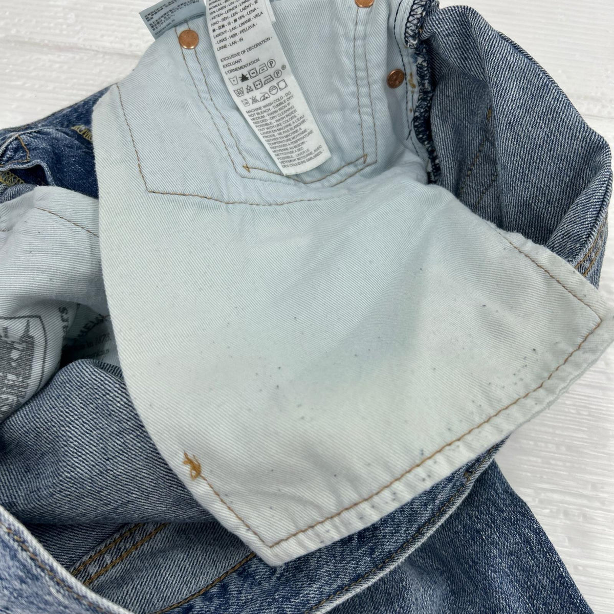 デニムパンツ 568 34 ブルー