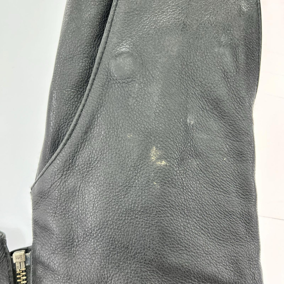 その他ボトムス Leather Motorcycle Chaps ﾌﾞﾗｯｸ　（M） M ブラック