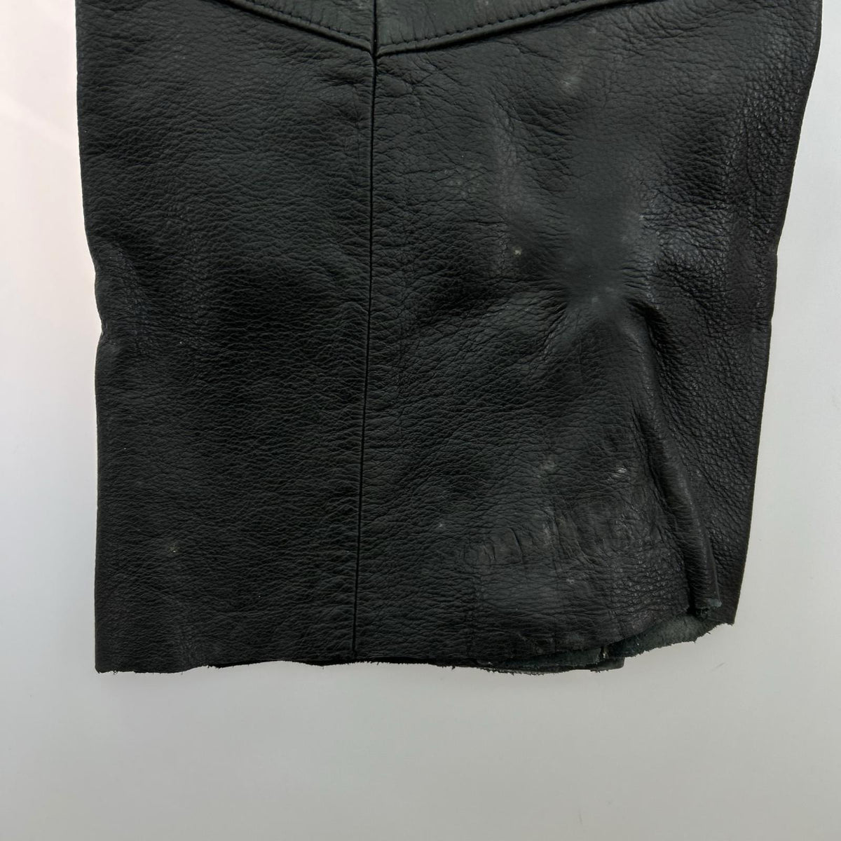 その他ボトムス Leather Motorcycle Chaps ﾌﾞﾗｯｸ　（M） M ブラック