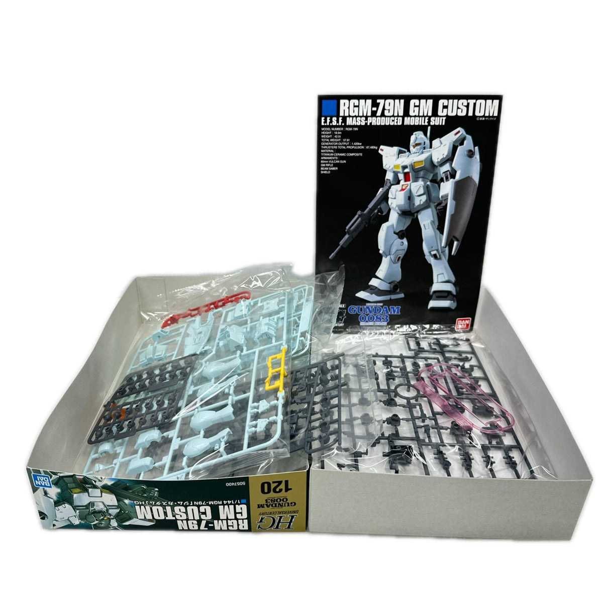 HG　ジム・カスタム 機動戦士ガンダム0083 STARDUST MEMORY バンダイ ガンプラ