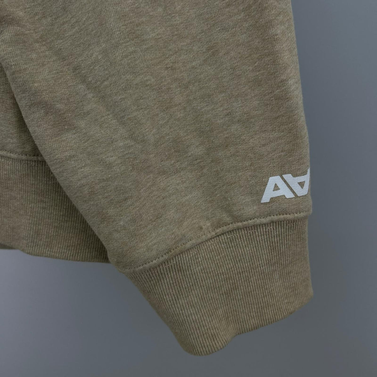 パーカー AAPENOW moonface heart logo hoodie ベージュ