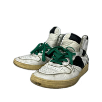 スニーカー RHUDE ﾀﾞﾒｰｼﾞ加工 WHT ホワイト