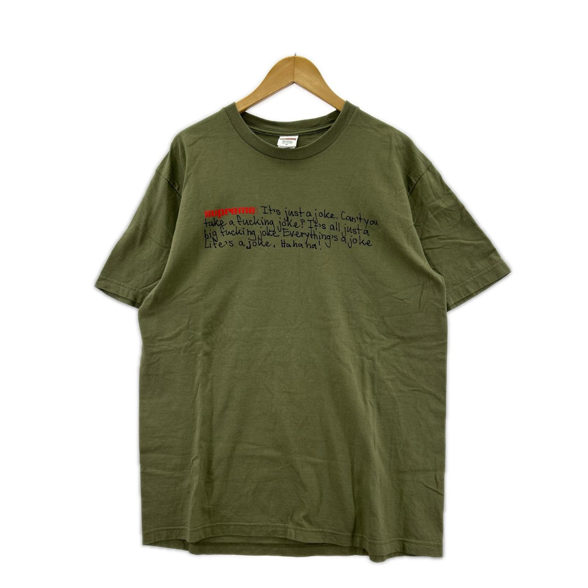 半袖Ｔシャツ 25AW Joke Tee ｶｰｷ M カーキ