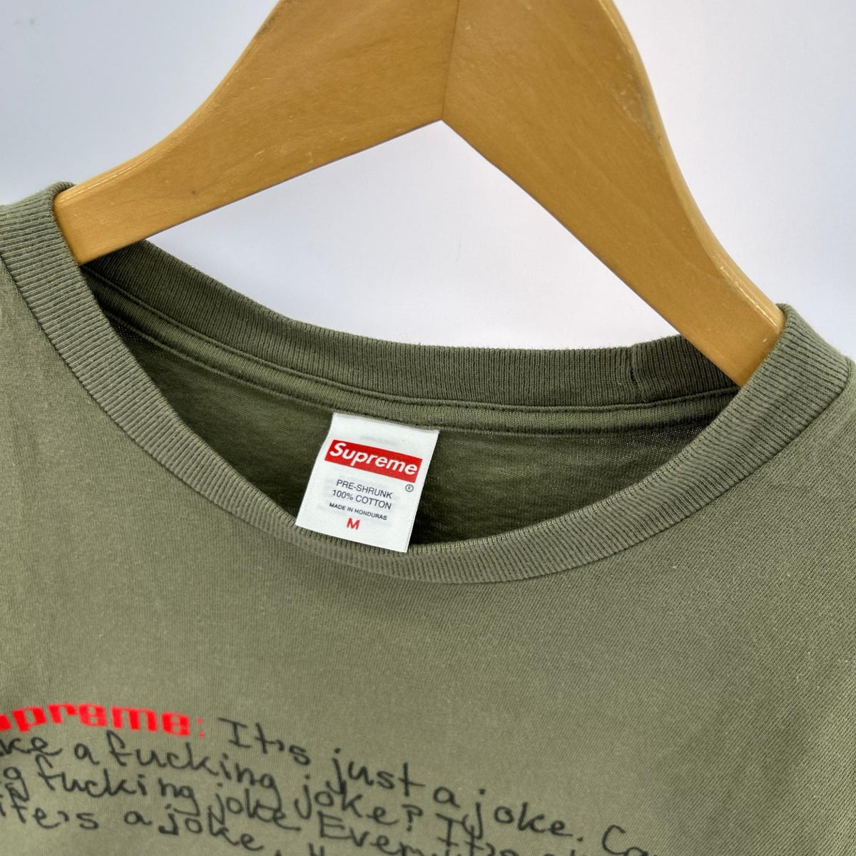 半袖Ｔシャツ 25AW Joke Tee ｶｰｷ M カーキ