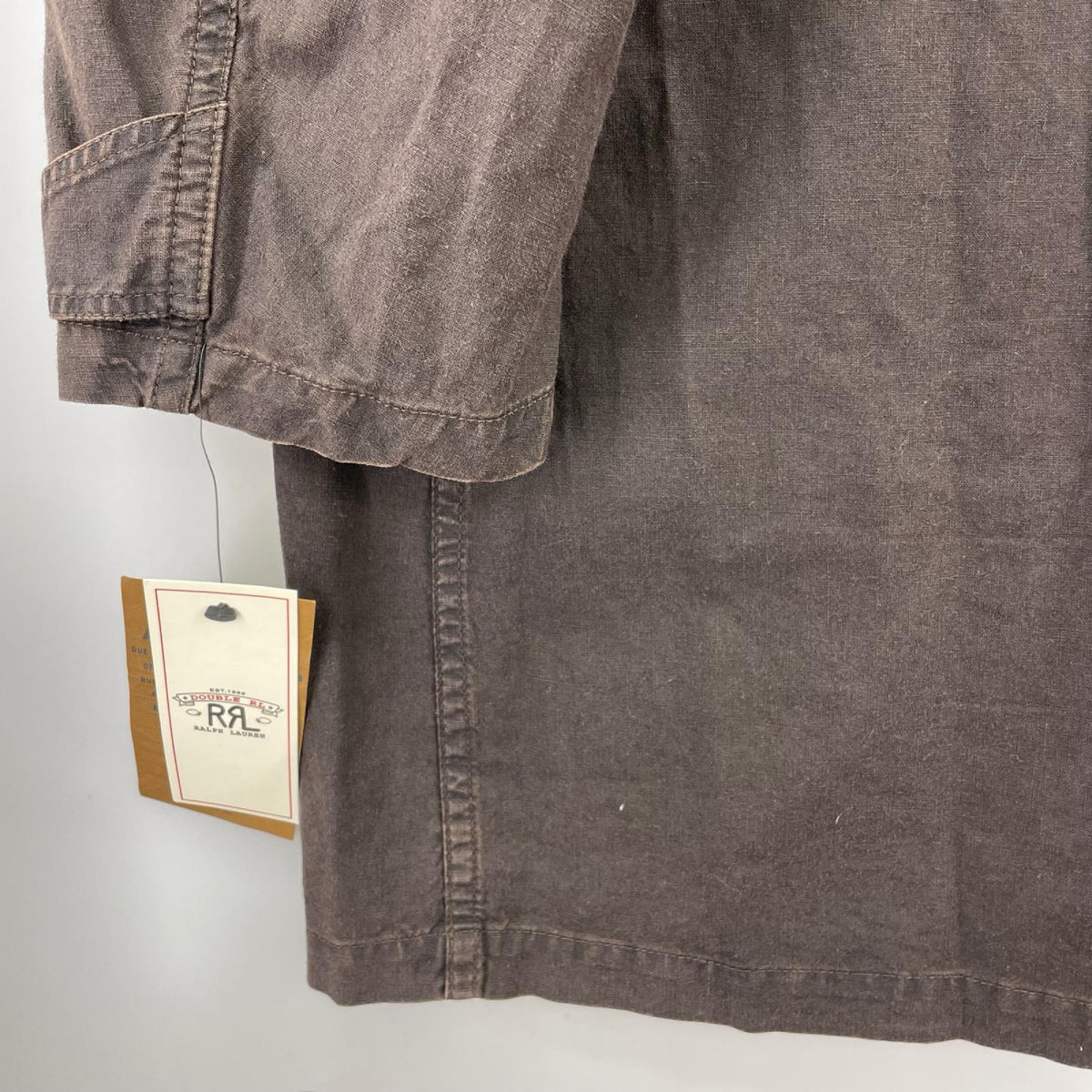 その他アウター COTTON LINEN SHOP COAT（XL） ブラウン