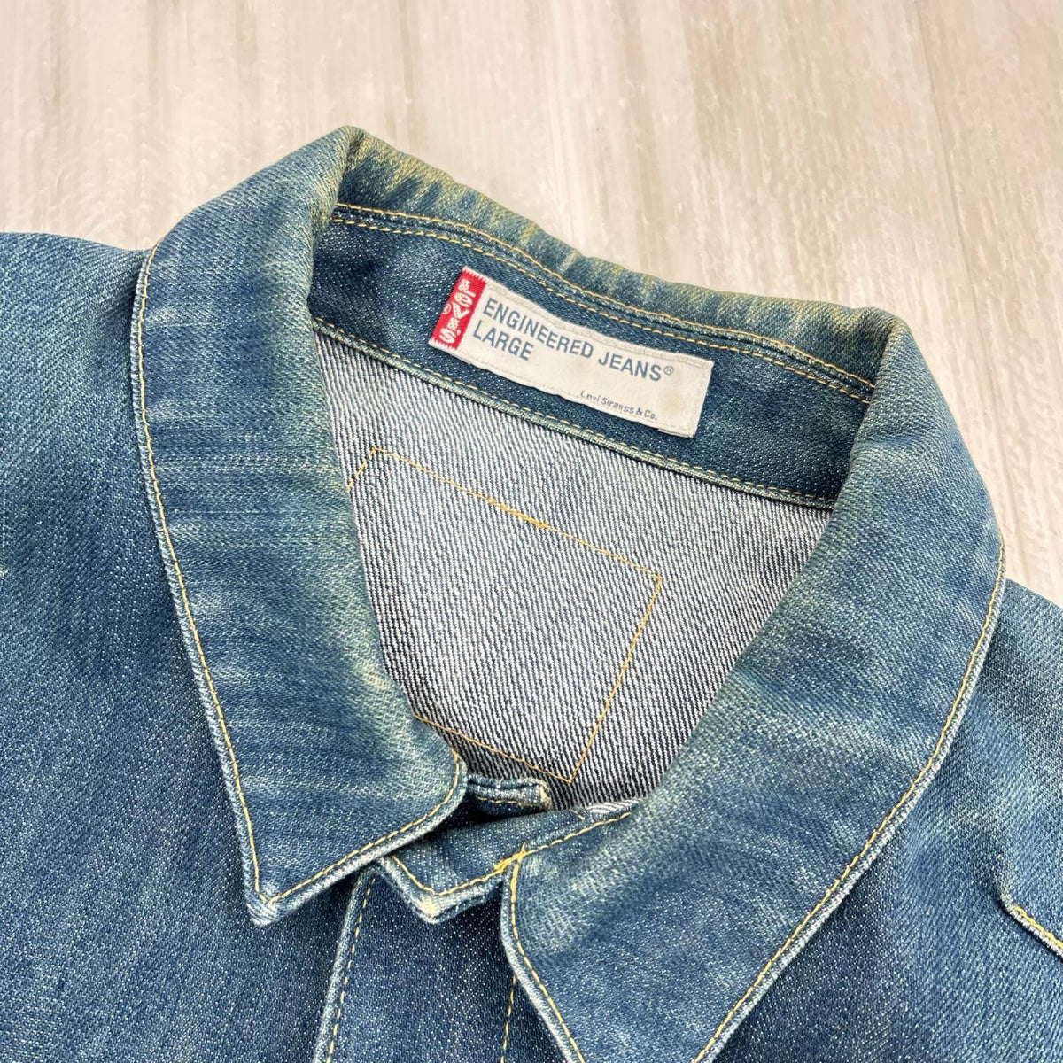 デニムジャケット Levi'ｓ ENGINEERED JEANS 立体裁断 1st ﾃﾞﾆﾑｼﾞｬｹｯﾄ (L)