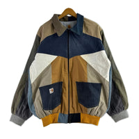 ジャケット ﾊﾟｯﾁﾜｰｸ (2XL) マルチカラー