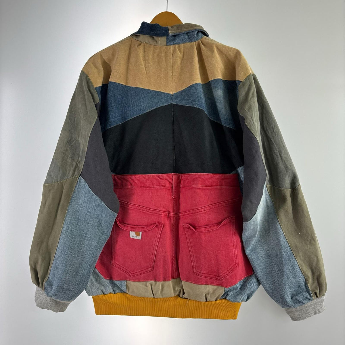 ジャケット ﾊﾟｯﾁﾜｰｸ (2XL) マルチカラー