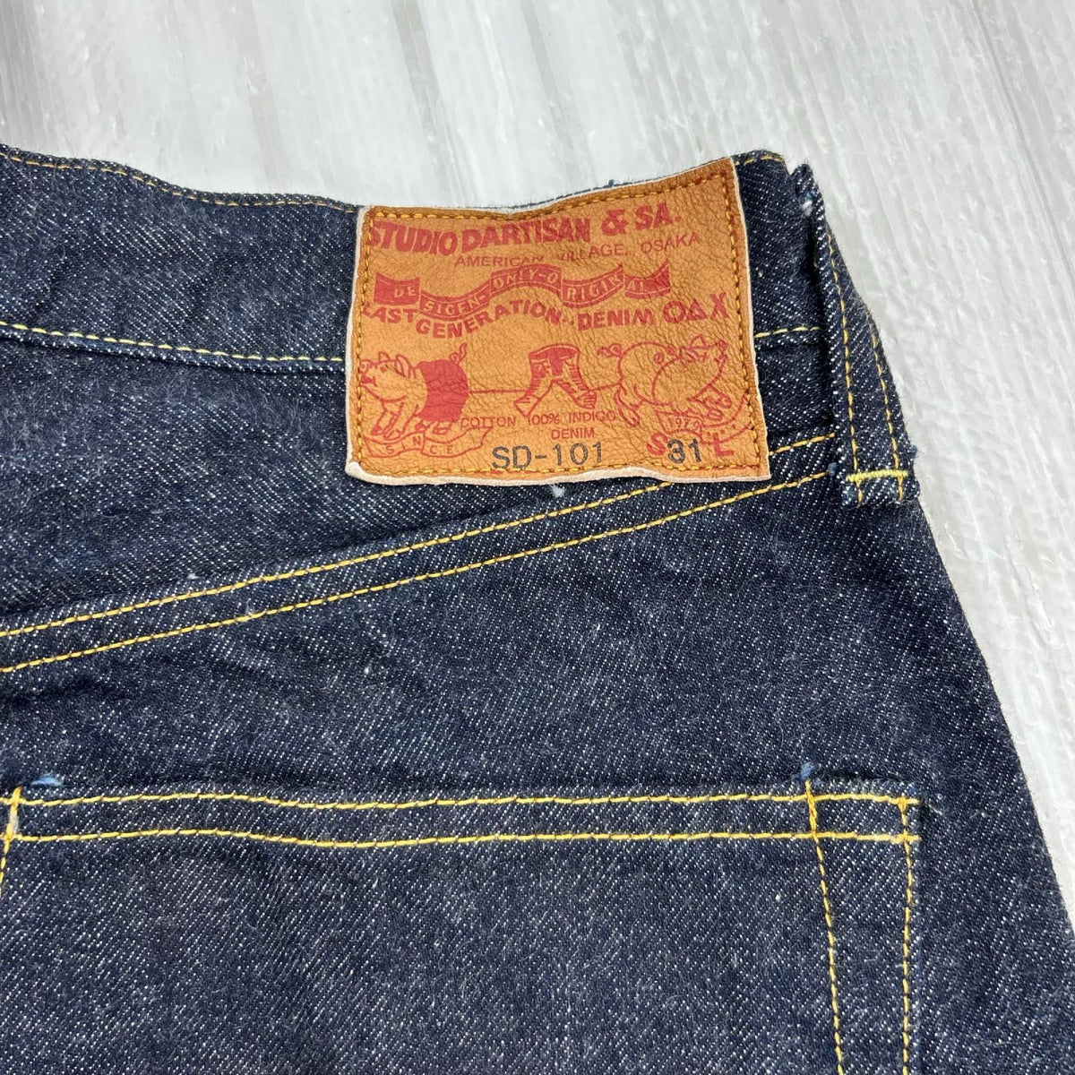 デニムパンツ SD-101 W31 31 ネイビー