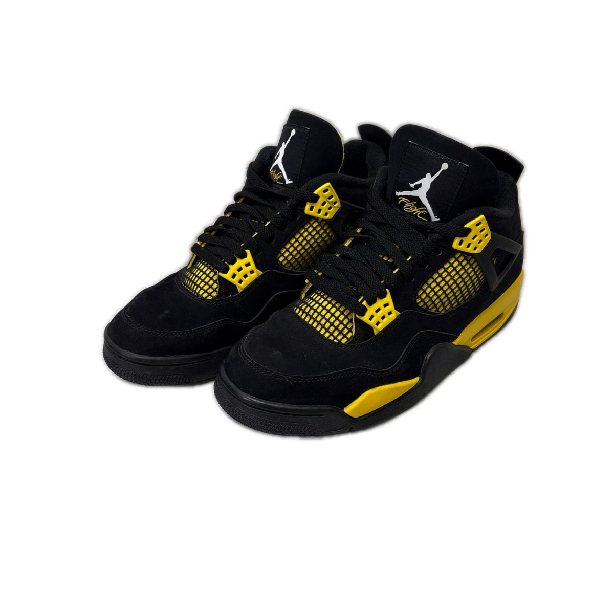 スニーカー Air Jordan 4 Retro Thunder 27.5cm (US9 1/2 UK9 EU45) ブラック
