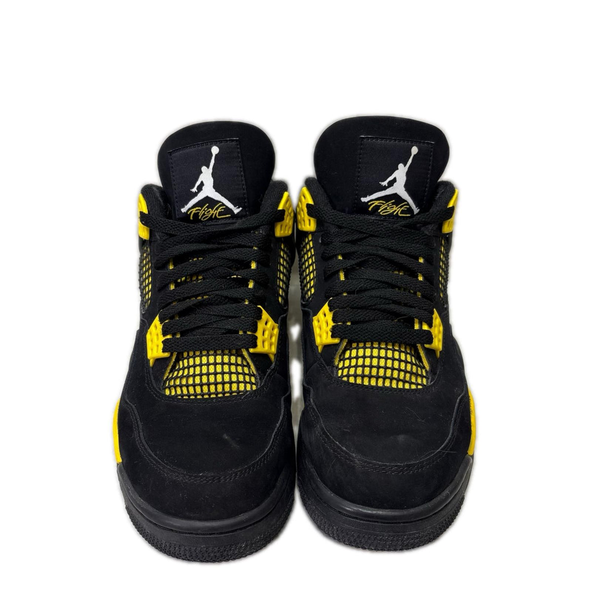 スニーカー Air Jordan 4 Retro Thunder 27.5cm (US9 1/2 UK9 EU45) ブラック