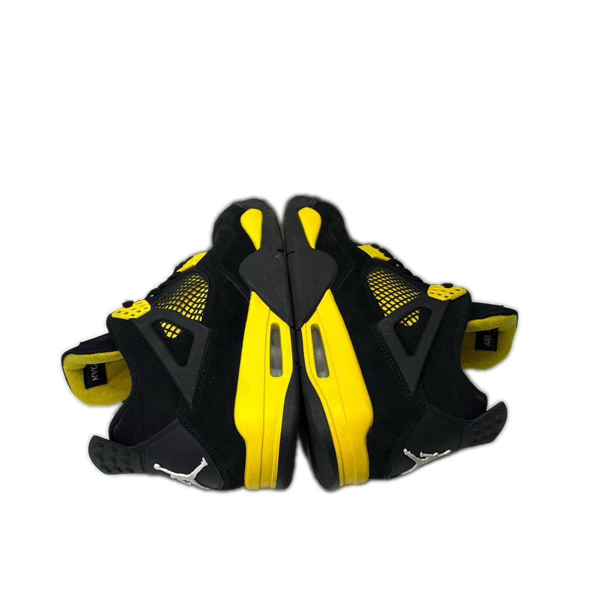 スニーカー Air Jordan 4 Retro Thunder 27.5cm (US9 1/2 UK9 EU45) ブラック