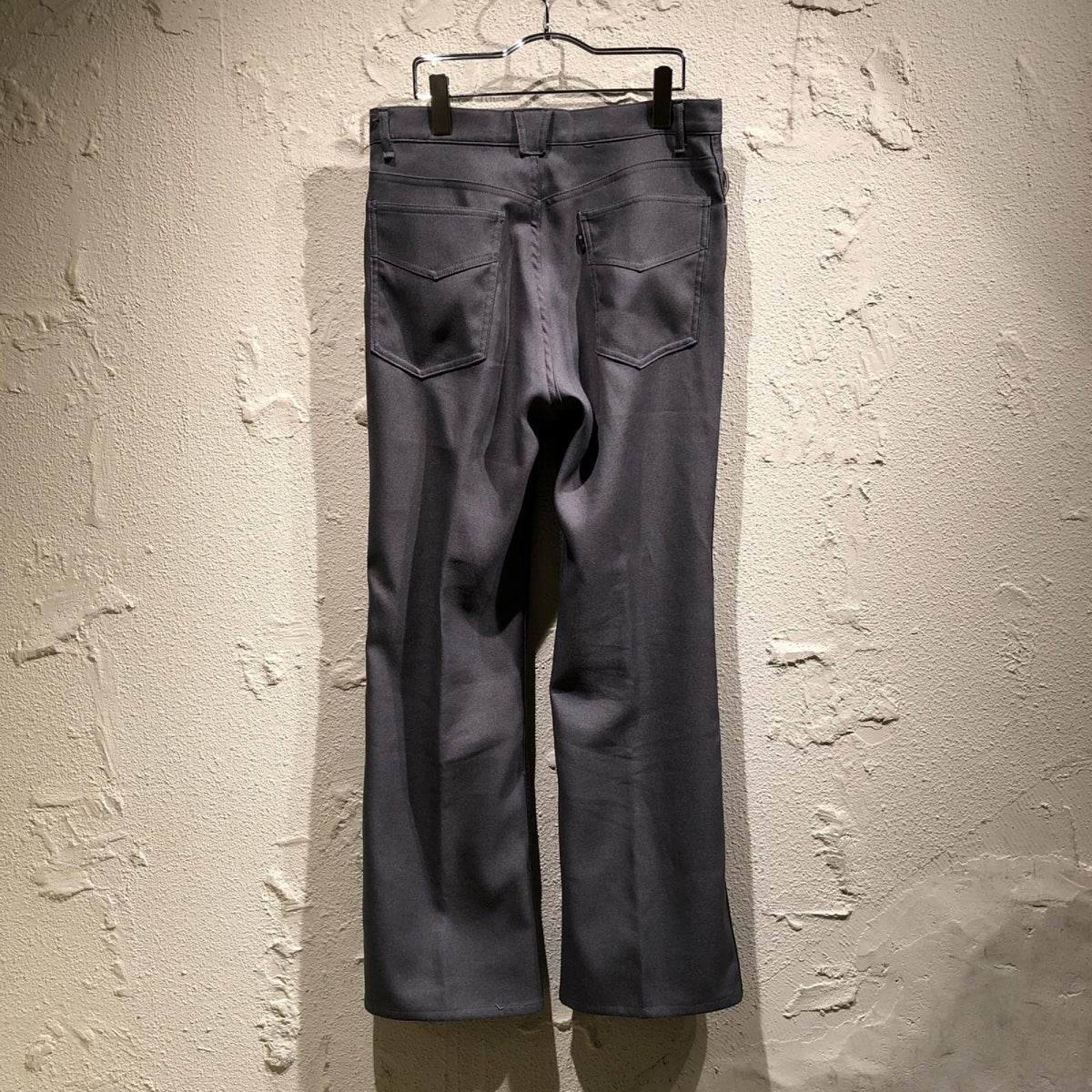 パンツ コットン フレア スラックス