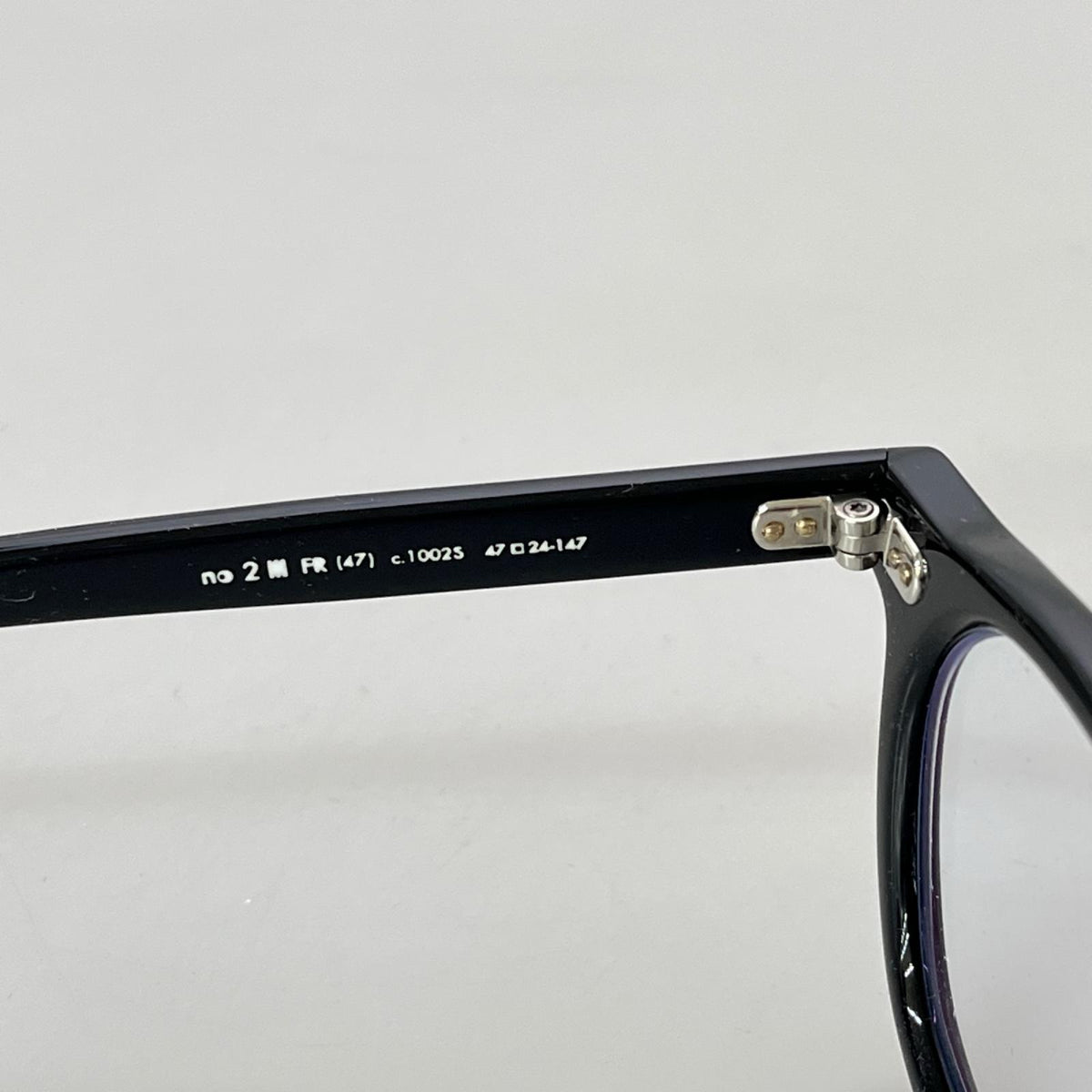その他アクセサリー 度入り 10 EYEVAN 1002S ﾒｶﾞﾈﾌﾚｰﾑ 47 黒 ブラック