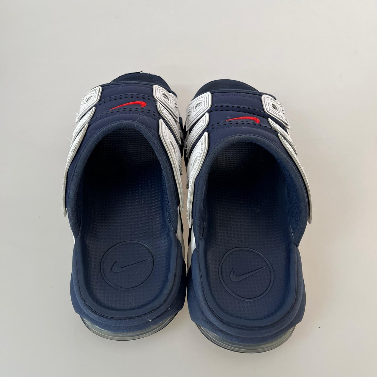 その他靴 AIR MORE UPTEMPO SLIDE 紺 (25.0cm) 25cm (US7 UK6 1/2 EU40) ネイビー