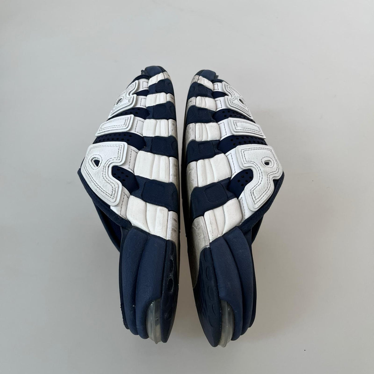 その他靴 AIR MORE UPTEMPO SLIDE 紺 (25.0cm) 25cm (US7 UK6 1/2 EU40) ネイビー