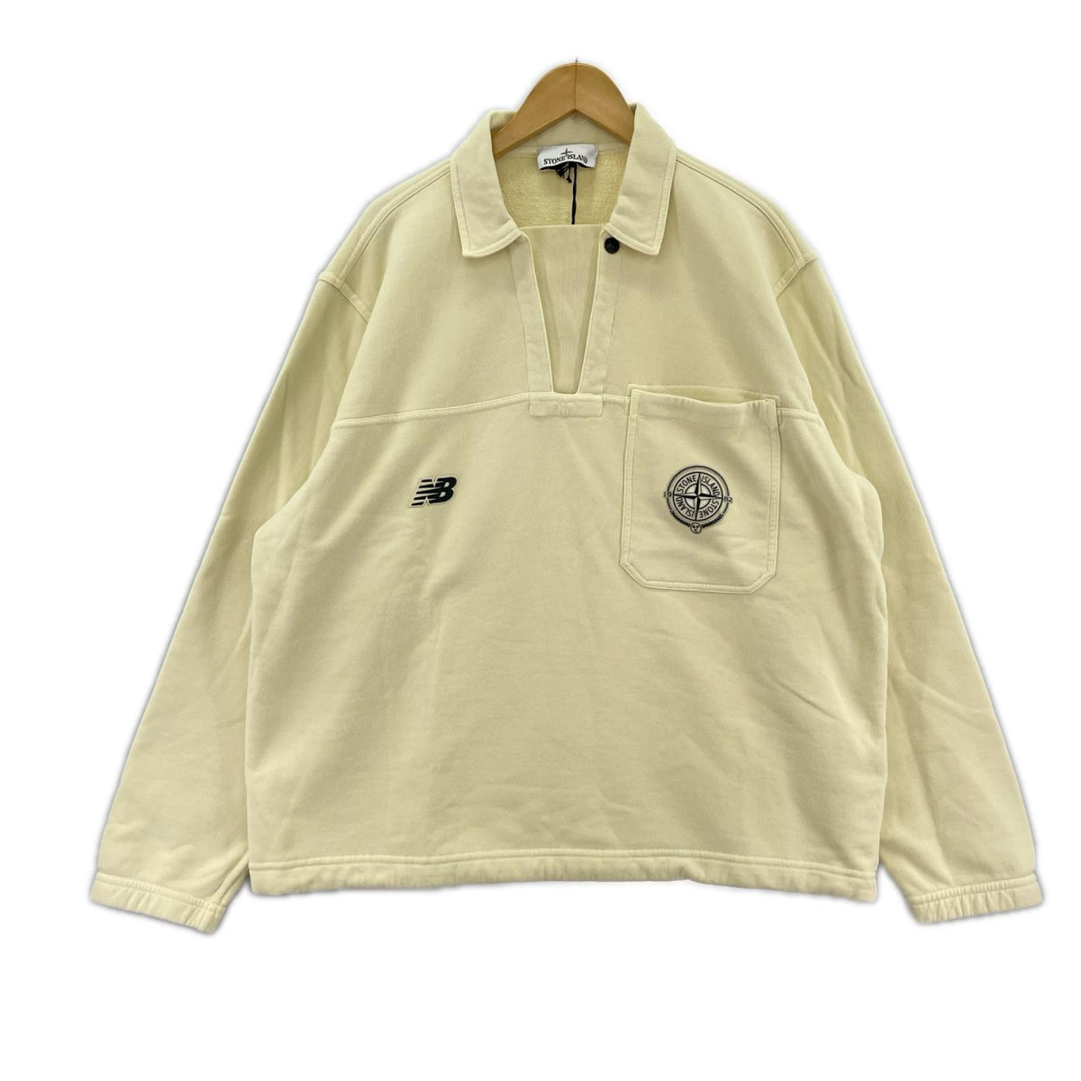 スウェット ×New Balance capsule sweat Polo Shirt
